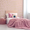 Dutch First Class Metallic Butterflies Pink/Gold  - DL27586