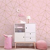 Dutch First Class World of Imagination - DL27585 - Metallic Geo Pink/Gold