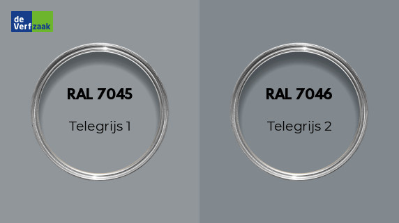 RAL 7045 vs RAL 7046