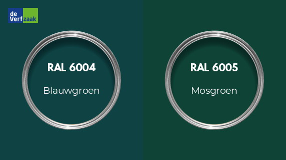RAL 6004 vs RAL 6005