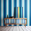 Ohpopsi So Stripey - STR50119W - Rainbow Bloc Cobolt Mix