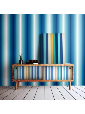 Ohpopsi So Stripey - STR50119W - Rainbow Bloc Cobolt Mix
