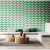 Ohpopsi So Stripey - STR50130W - Illusion Chevron Jade Ohpopsi So Stripey - STR50130W - Illusion Chevron Jade