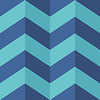 Ohpopsi So Stripey - STR50131W - Illusion Chevron Cerulean Mix