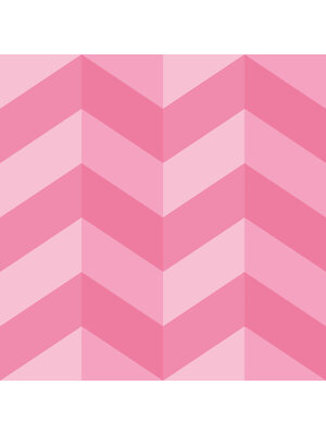 Ohpopsi So Stripey - STR50132W - Illusion Chevron Fuchsia