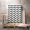 Ohpopsi So Stripey - STR50134W - Illusion Chevron Blackboard