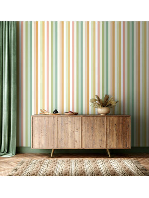 Ohpopsi So Stripey - STR50140W - Kaleidoscope Sand Drift