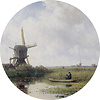 Dutch Painted Memories 2 - 8044C - Circle Dutch Landscape