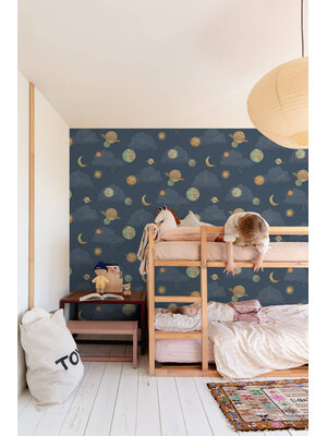 Grandeco Little Dreamers - LD3515 - Maury blauw