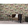 Dutch Illusion - M896-08 - Boekenplank Beige/Groen