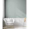 Dutch First Class Hotel Luxe - 100098AH - Textured Marble Soft Blue/Gold