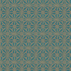 Dutch First Class Hotel Luxe - 100111AH - Moorish Mosaic Teal/Gold