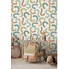 Holden Adventure Awaits - 14111 - Curly Confetti Teal/Ochre/Orange