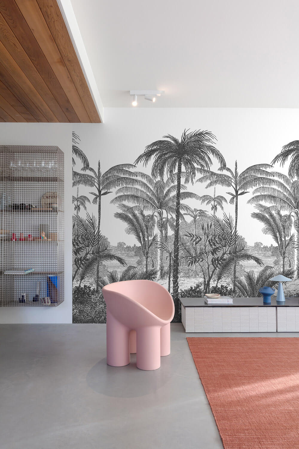 Grandeco Orom 2 - A58201 - Palm Scenery 159x280cm