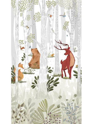 Grandeco Orom 2 - A73301 - Animal Kingdom 159x280cm