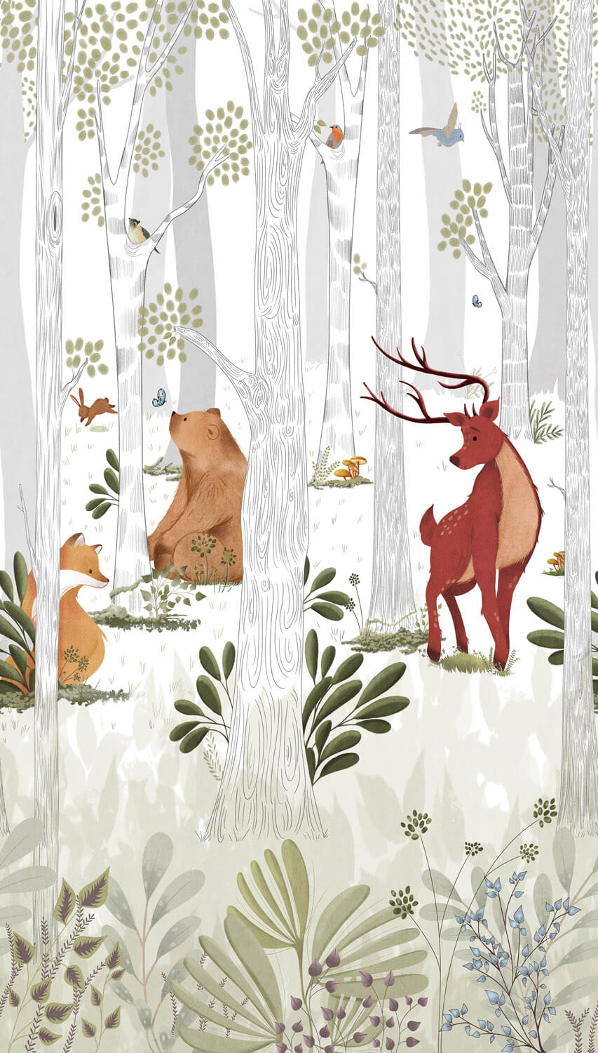 Grandeco Orom 2 - A73301 - Animal Kingdom 159x280cm