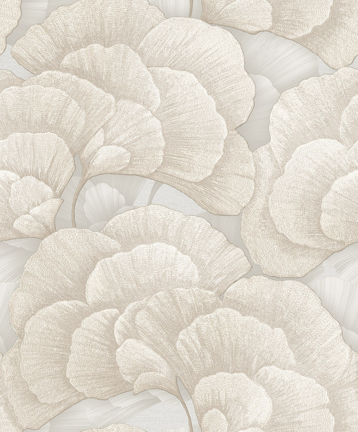 Dutch Renaissance 2 - RE521013 - Embroidered blossom silver/gold