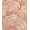 Dutch Renaissance 2 - RE521016 - Embroidered blossom coral/gold Dutch Renaissance 2 - RE521016 - Embroidered blossom coral/gold