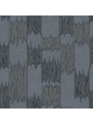 Dutch Renaissance 2 - RE521036 - Textured loom black/cobalt