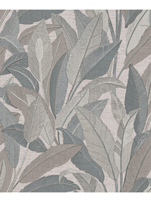 Dutch Renaissance 2 - RE521054 - Embroidered leaves grey