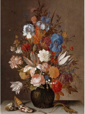 Dutch Painted Memories 2 - 8038 - Still life with Flowers III