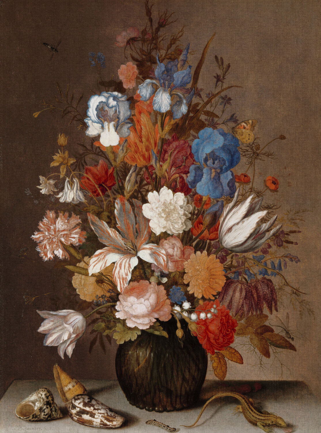 Dutch Painted Memories 2 - 8038 - Still life with Flowers III