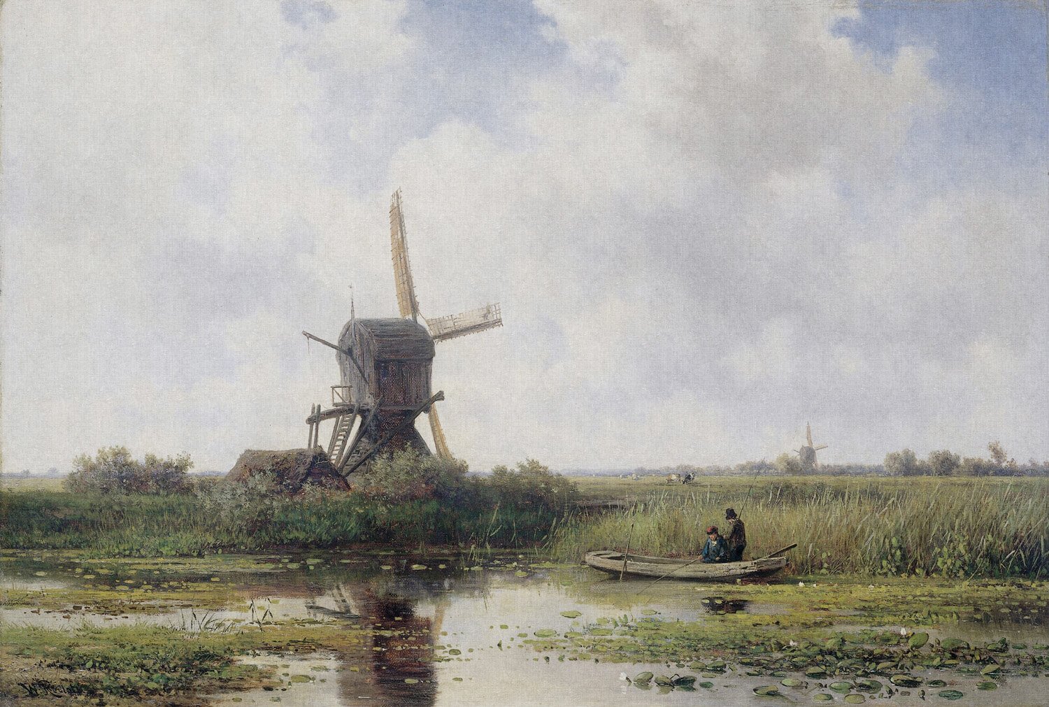 Dutch Painted Memories 2 - 8044 - Dutch Landscape