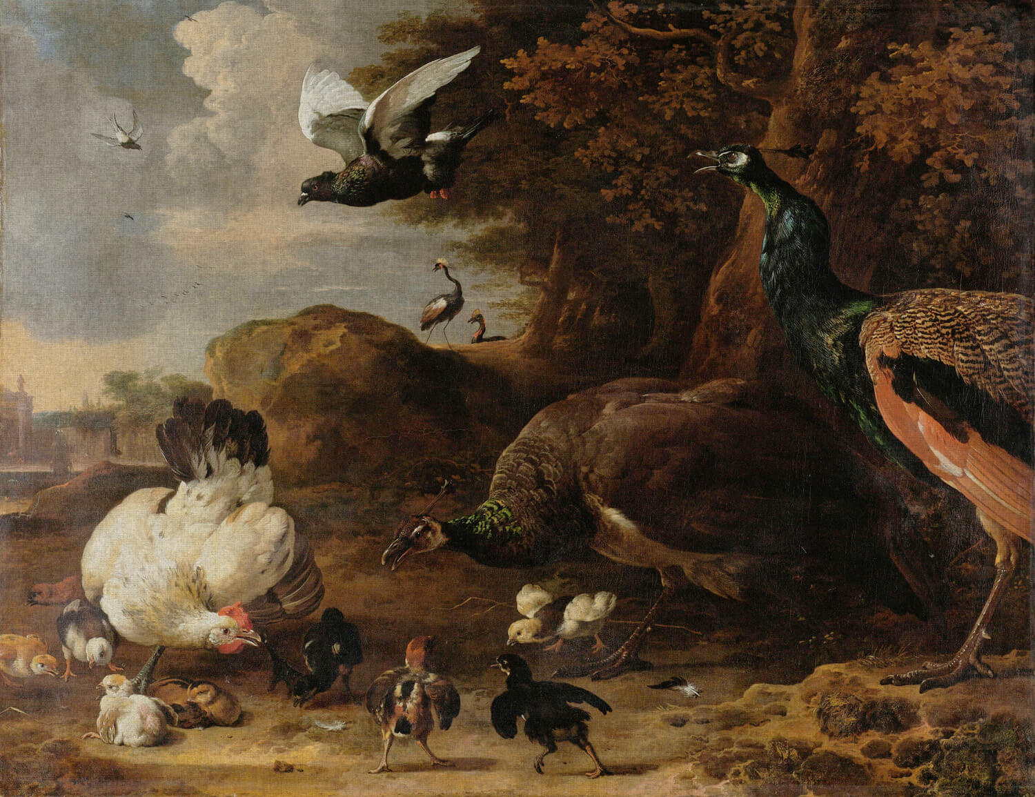 Dutch Painted Memories 2 - 8046 - The Threatened Hen