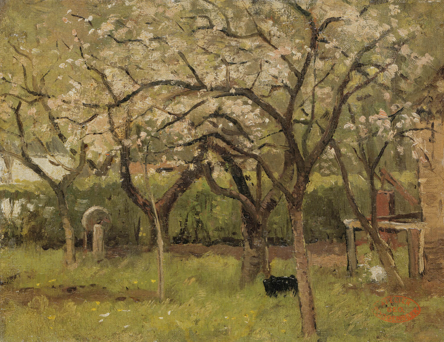 Dutch Painted Memories 2 - 8056 - Flowering Orchard