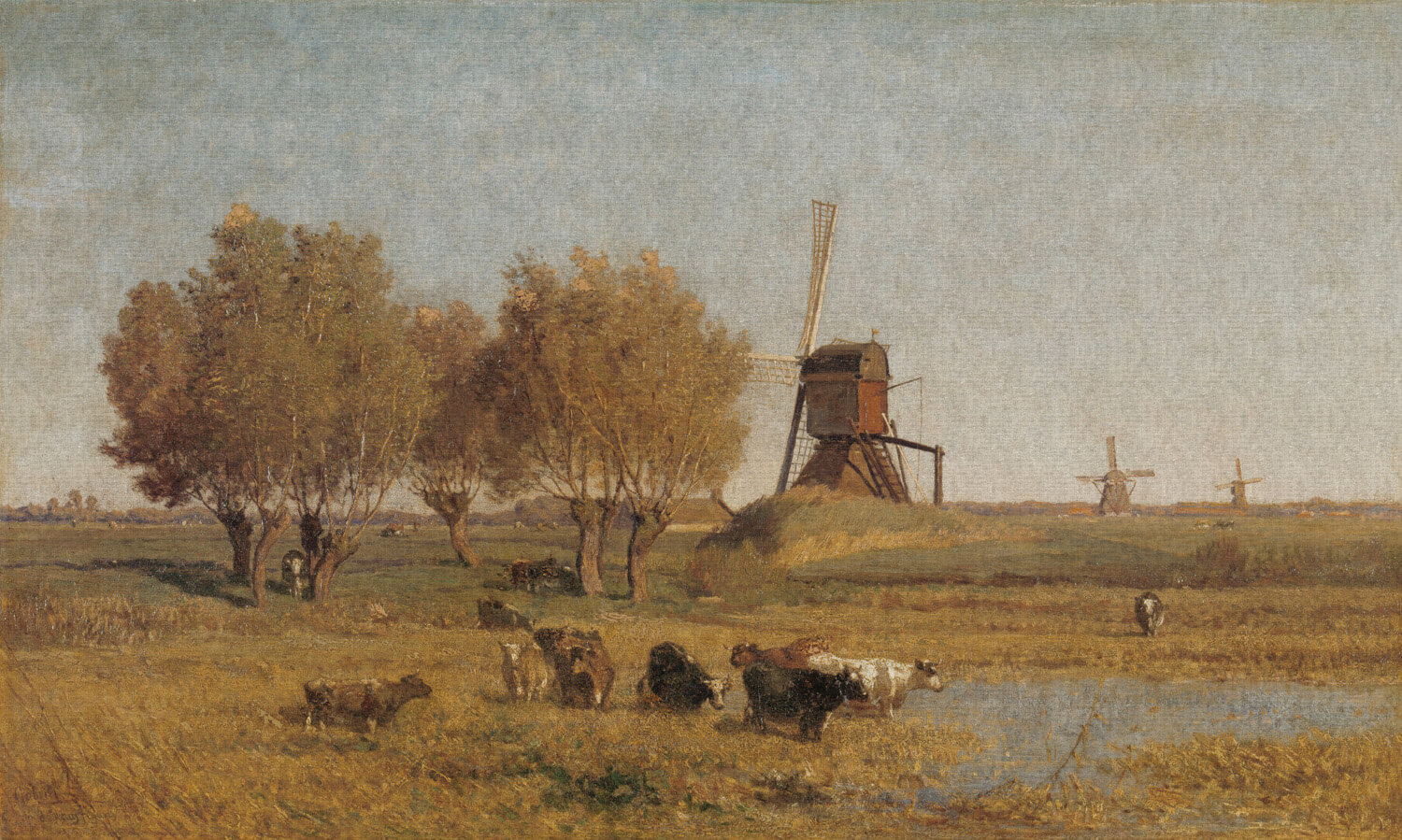 Dutch Painted Memories 2 - 8058 - Dutch Landscape IV