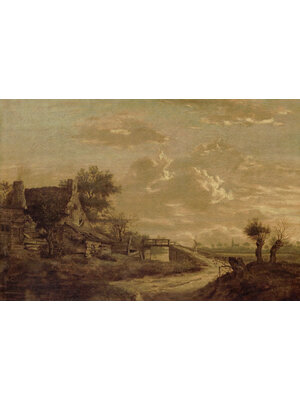 Dutch Painted Memories 2 - 8059 - Landscape at Sunset