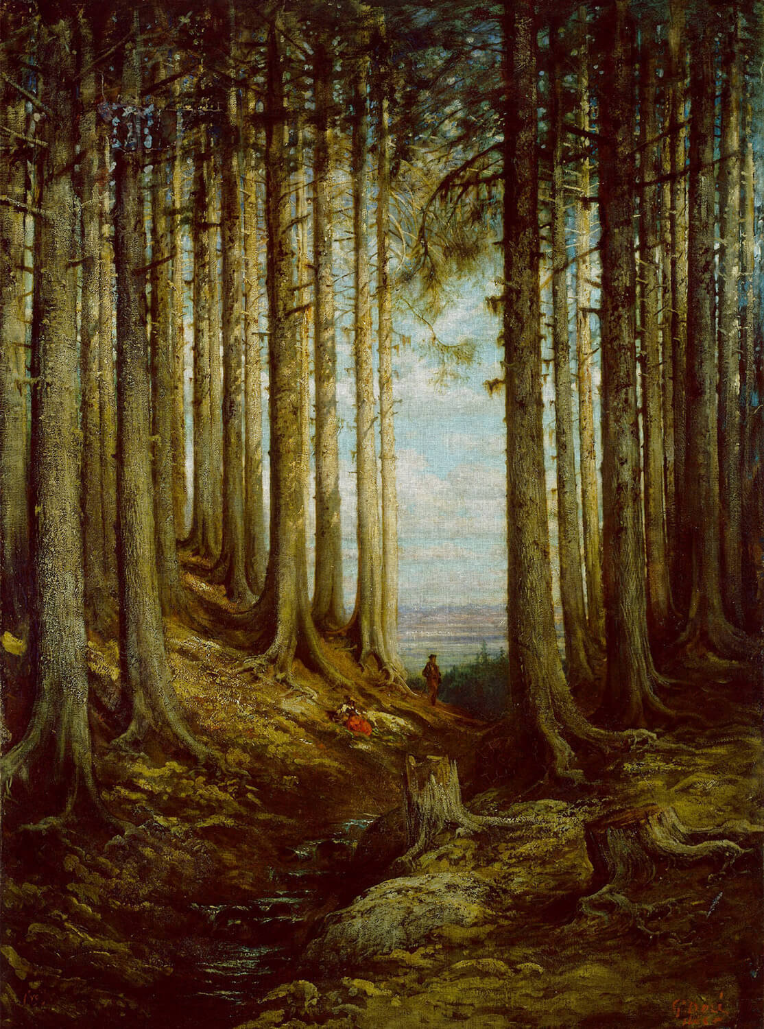 Dutch Painted Memories 2 - 8072 - Alpine Scene