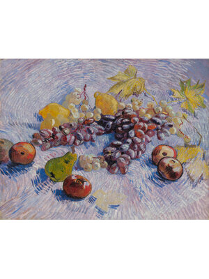 Dutch Painted Memories 2 - 8075 - Grapes, Lemons, Pears and Apples