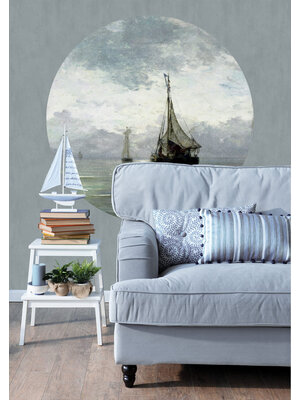 Dutch Painted Memories 2 - 8049C - Circle Calm Sea