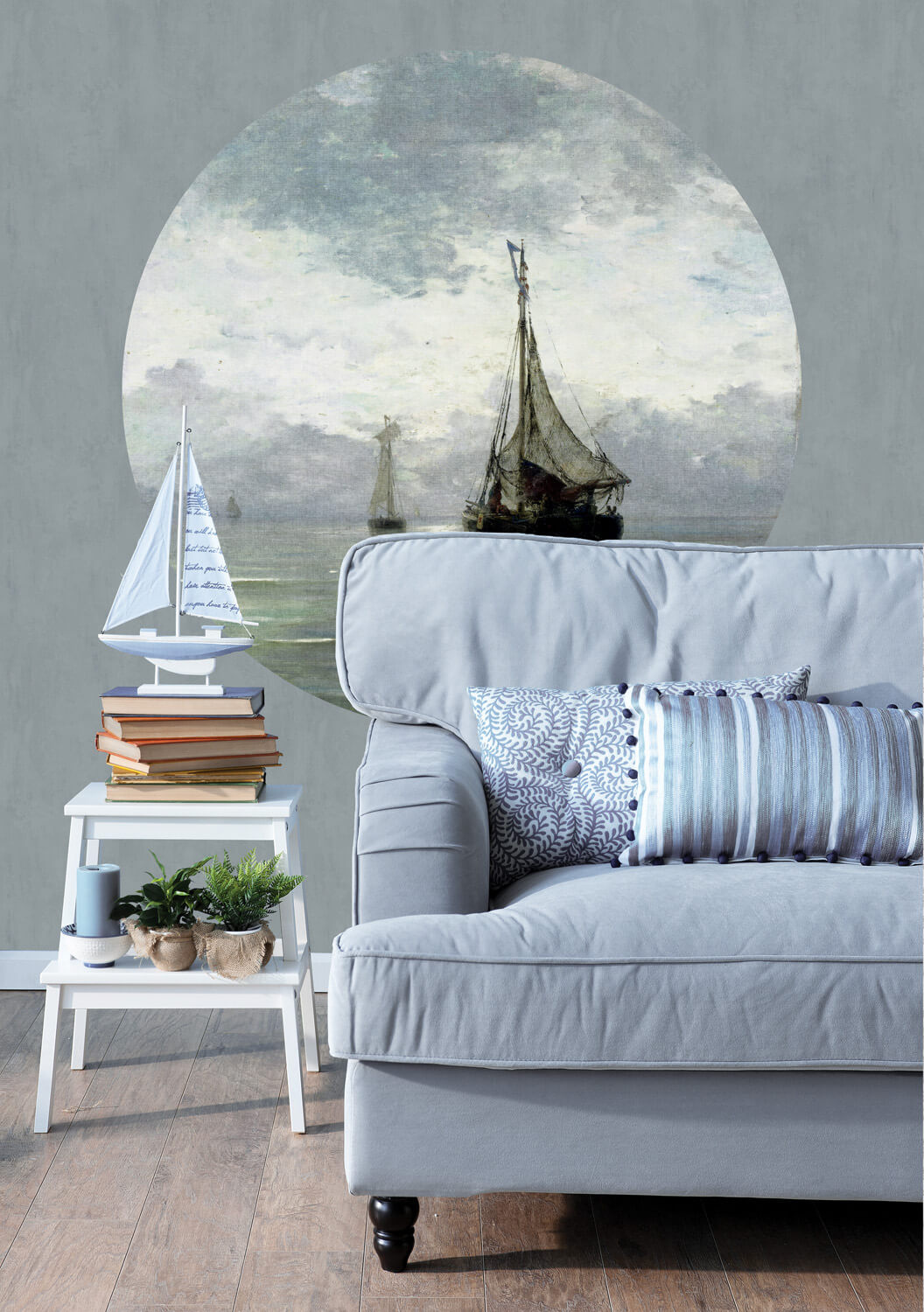 Dutch Painted Memories 2 - 8049C - Circle Calm Sea