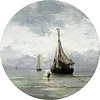 Dutch Painted Memories 2 - 8049C - Circle Calm Sea