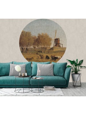 Dutch Painted Memories 2 - 8058C - Circle Dutch Landscape IV