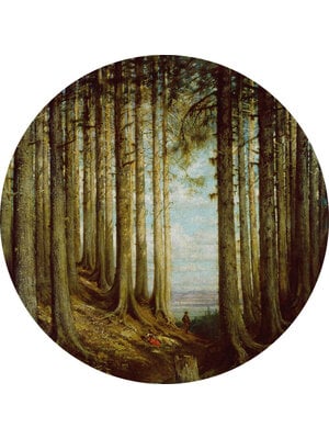 Dutch Painted Memories 2 - 8072C - Circle Alpine Scene