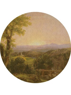 Dutch Painted Memories 2 - 8082C - Circle New England Scenery