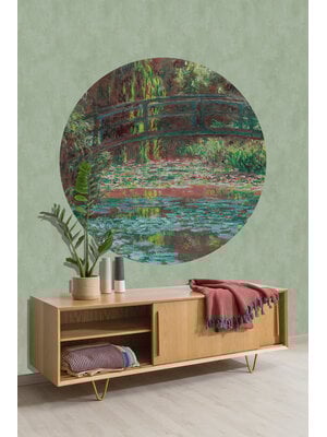 Dutch Painted Memories 2 - 8083C - Circle Water Lily Pond