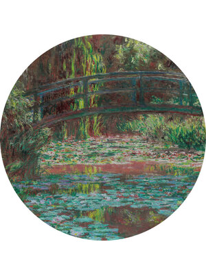 Dutch Painted Memories 2 - 8083C - Circle Water Lily Pond