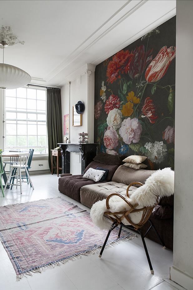 Dutch Painted Memories 1 - 8018 - Flowers in a Glass Vase