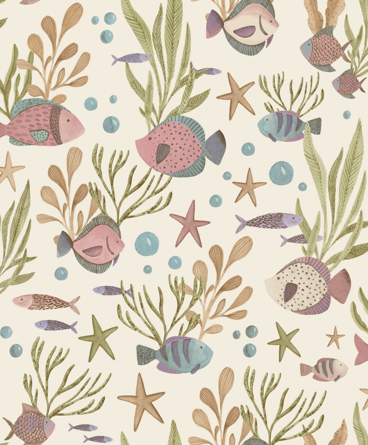Grandeco Little Dreamers - LD3318 - Nemo roze