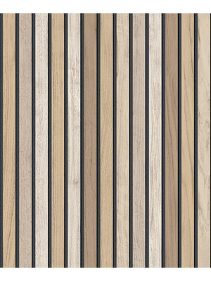 Dutch Illusion - B312-08 - Houten Plankjes Beige