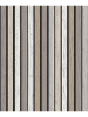 Dutch Illusion - B312-09 - Houten Plankjes Greige