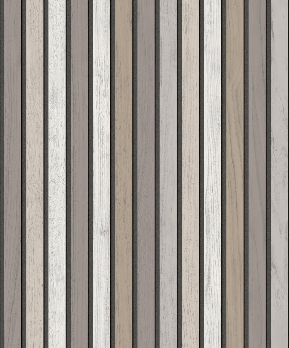 Dutch Illusion - B312-09 - Houten Plankjes Greige