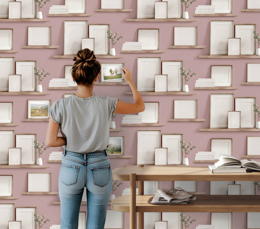 Dutch Illusion - M892-03 - Fotolijstjes Roze