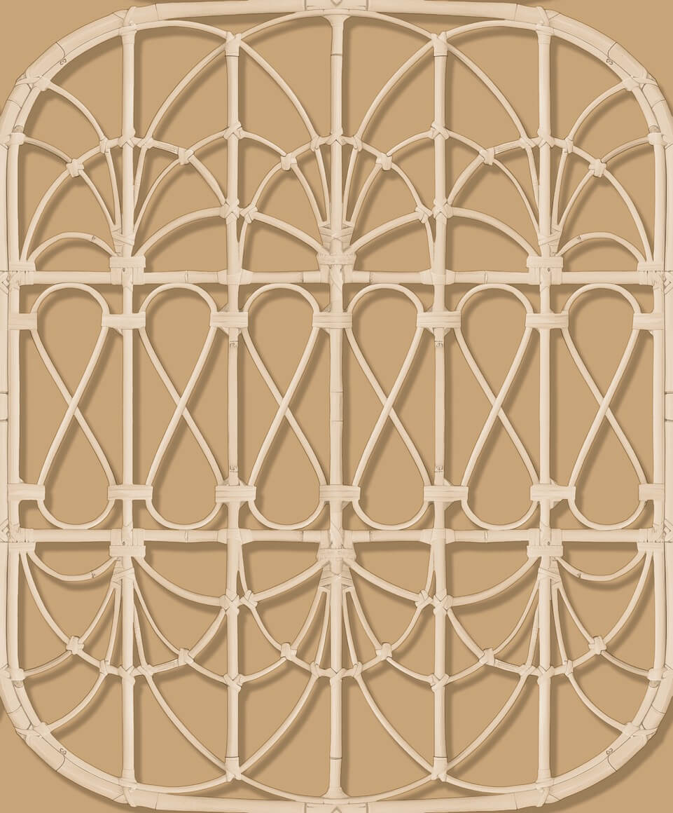 Dutch Illusion - M893-02 - Trellis Lichtbruin
