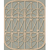 Dutch Illusion - M893-09 - Trellis Groen/Beige Dutch Illusion - M893-09 - Trellis Groen/Beige