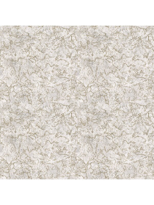 Dutch First Class Hotel Luxe - 100099AH - Textured Marble Grey/Gold